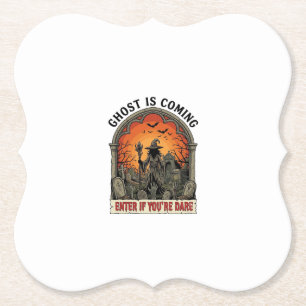 Posavasos De Papel Bruja Cementerio Manos Zombie Halloween Llega Fant