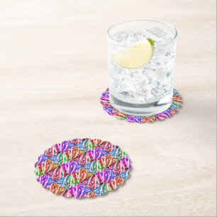 Posavasos De Papel Bubble Fun / Filtros /