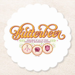 Posavasos De Papel BUTTERBEER™ Disponible en Tabernas Mágicas