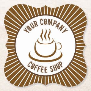 Posavasos De Papel Cafetería