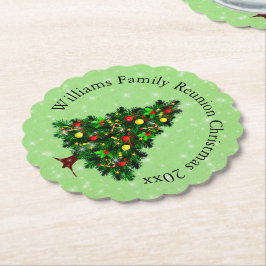 Posavasos De Papel Cambiar el nombre del texto que coincide con el ár