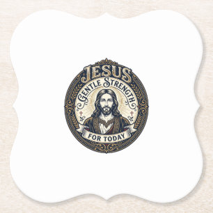Posavasos De Papel Camiseta de Cuidador de Memoria de Jesús Cuidado d