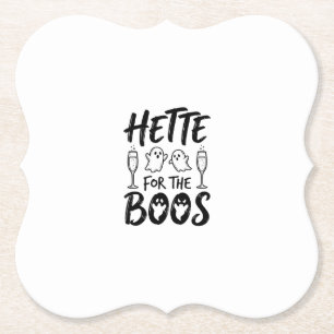 Posavasos De Papel Camiseta de fiesta de fantasmas de Halloween para 