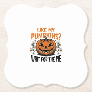 Posavasos De Papel Camiseta de payaso de Halloween de esqueleto de ca