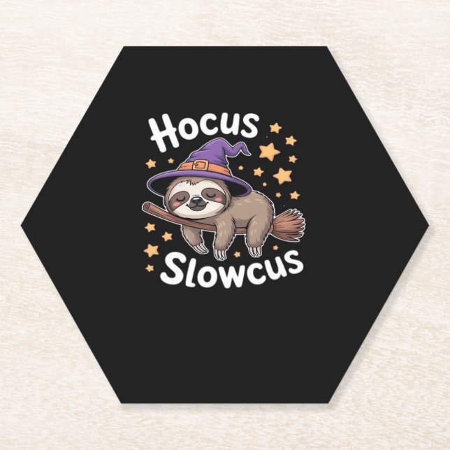 Posavasos De Papel Camiseta esencial de Halloween, divertida y divert (Anverso)