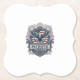 Posavasos De Papel Camiseta gráfica vectorial del festival de fuegos