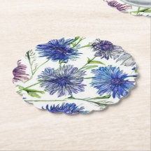 campo de flores de maíz violetas brillantes, púrpu