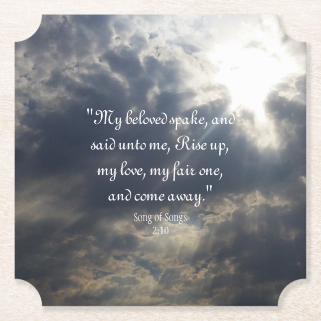 Posavasos De Papel Canción de canciones 2:10 Papel de montaña rusa (Anverso)