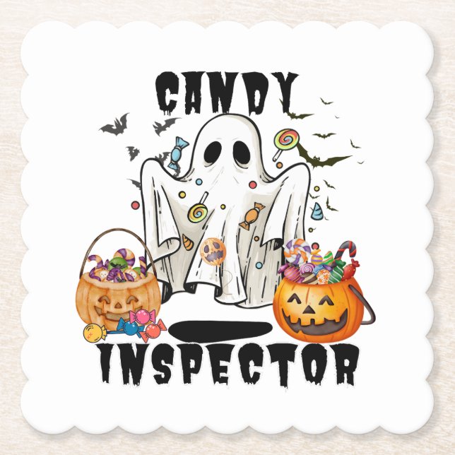 Posavasos De Papel Candy Inspector.w (Anverso)