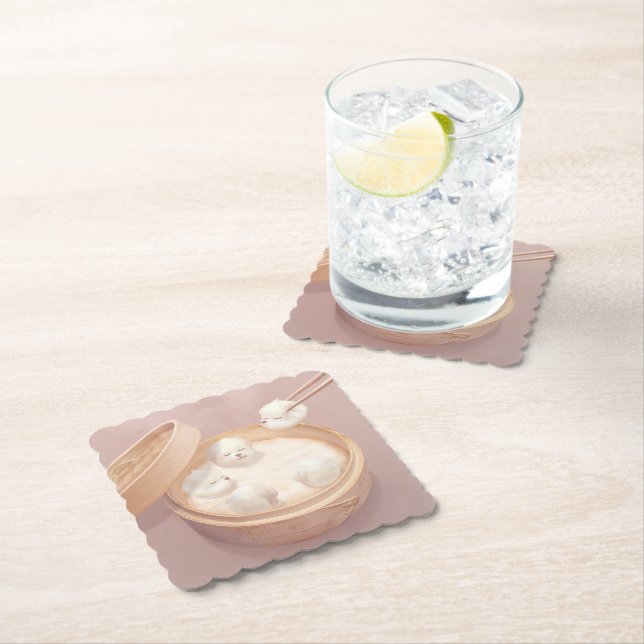 Posavasos De Papel Canto sonriente - Delight Xiao Long Bao (In situ)