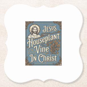 Posavasos De Papel Casa Planta Colgante De Jesús En Cristo Jesús Plan