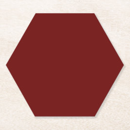 Posavasos De Papel Castaño oscuro, Malva oscuro, Púrpura opaco,