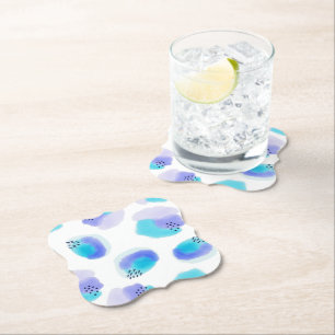 Posavasos De Papel Catálogo de papel de pinceles de color de agua