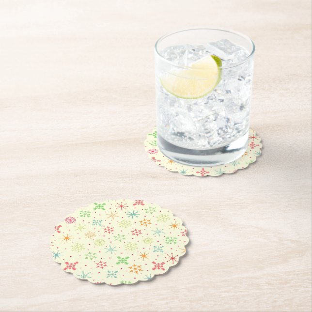 Posavasos De Papel Catastro de Estrellas Retro (In situ)