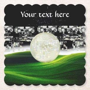 POSAVASOS DE PAPEL CBS DOMINGO POR LA MAÑANA ARTE: HORMIGÓN DE GALAXI