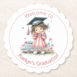 Posavasos De Papel Celebración de graduación de jardín de infancia ca