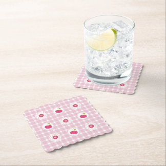 Posavasos De Papel Cherry Picnic Coasters