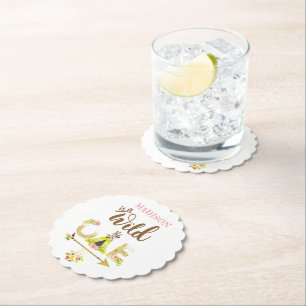 Posavasos De Papel Chica de Wild One