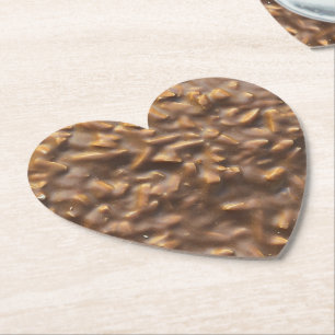 Posavasos De Papel Chocolate Granulado Personalizado
