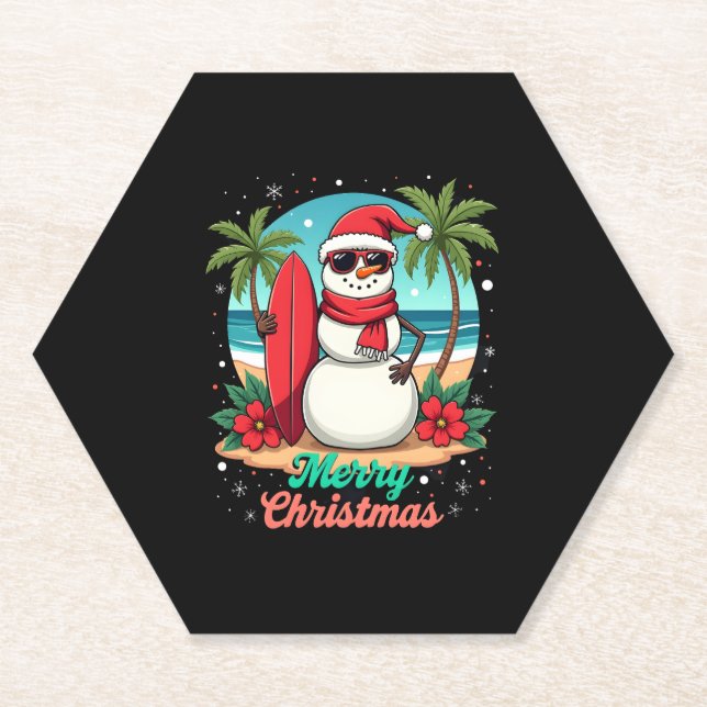 Posavasos De Papel christmas (3) (Anverso)