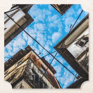 Posavasos De Papel Cielo sobre Stonetown, Zanzíbar