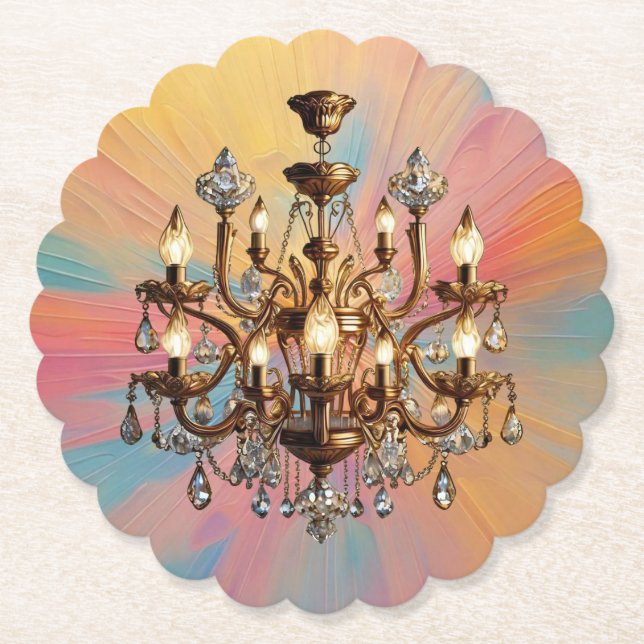 Posavasos De Papel "Claridad de cristal" (Anverso)