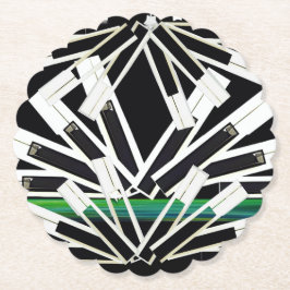 POSAVASOS DE PAPEL CLAVES DE MEDIANOCHE