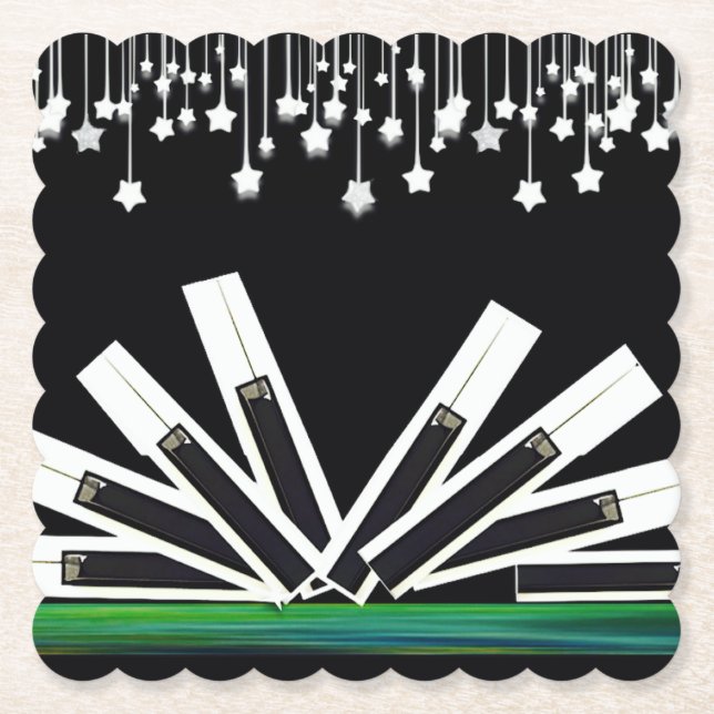 POSAVASOS DE PAPEL CLAVES DE MEDIANOCHE (Anverso)