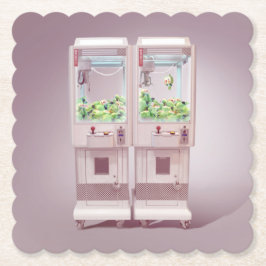 Posavasos De Papel Claw Machine