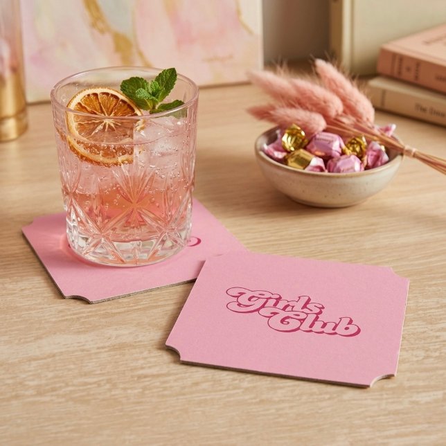 Posavasos De Papel Club de Chicas (Subido por el creador)