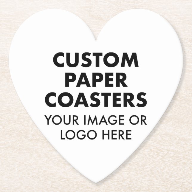 Posavasos De Papel COASTEROS DE PAPEL personalizados personalizados ( (Anverso)