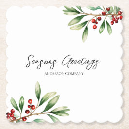 Posavasos De Papel Company Holiday Party