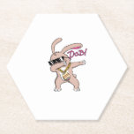 Posavasos De Papel Conejo Shirbit Dance Dabbing Easter Bunny<br><div class="desc">Conejo Shirbit Dance Dabbing Easter Bunny</div>