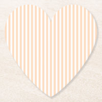 Coral Angelskin Melocotón Pálido y Raya Blanca