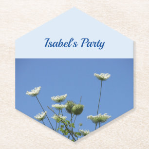 Posavasos De Papel Corfu Cream Wildflowers