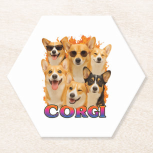 Posavasos De Papel Corgi Copy