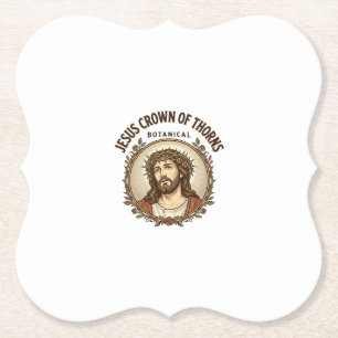 Posavasos De Papel Corona de Espinas de Jesús Corona de Espinas Botán