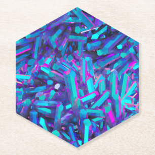 Posavasos De Papel córtex de cristal :