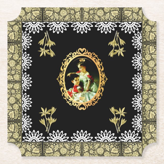 Posavasos De Papel cosquillas (Anverso)