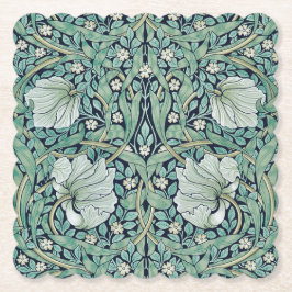 POSAVASOS DE PAPEL COSTERA DE PAPEL: WILLIAM MORRIS : PIMPERNEL