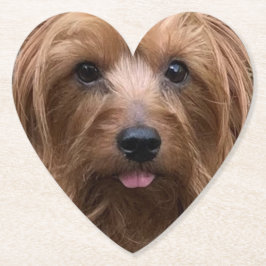 Posavasos De Papel Crea tu propio Personalizado de fotos de perro Mas