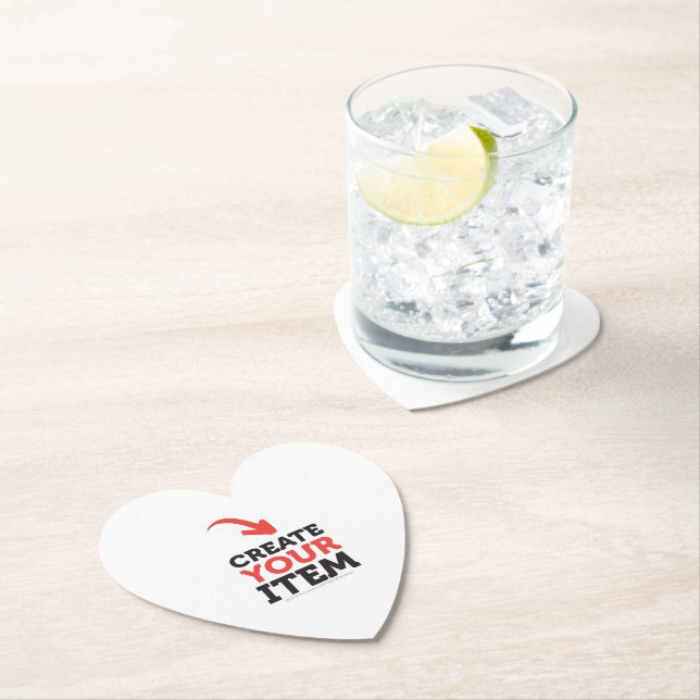 Posavasos De Papel CREATE-TU-PROPIO diseño de boda de carga de Person (In situ)