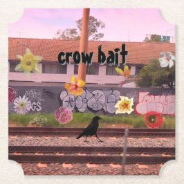 Posavasos de papel Crow Bait