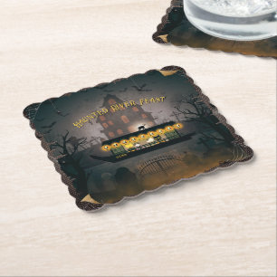 Posavasos De Papel Cruceros Ghostly Graveyard