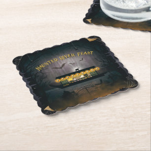 Posavasos De Papel Cruceros Ghostly Graveyard