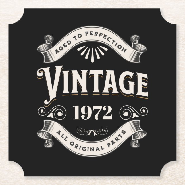 Posavasos De Papel Cualquier año ventilado Jueves Cuadrado de Papel (Anverso)