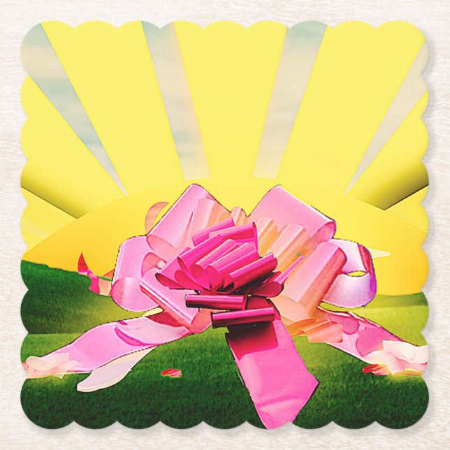 POSAVASOS DE PAPEL ¡CUÁN BIEN SE SIENTE! (Anverso)