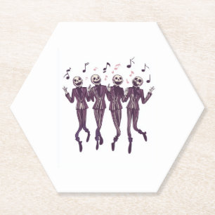 Posavasos De Papel Cuarteto de Barbershop Ghost