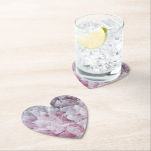 Posavasos De Papel Cuartz rosa Mind Body Spirit Energy Coaster
