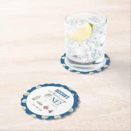 Posavasos De Papel Cumpleaños de Golf Boy